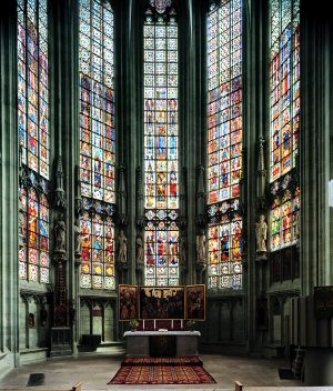 Wiesenkirche: Fenster im Chor